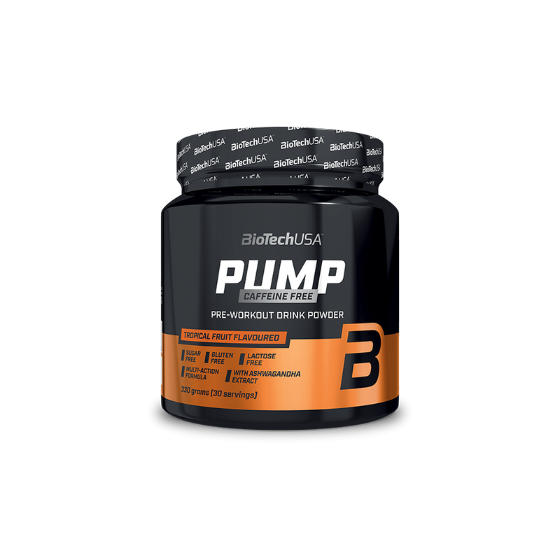 Pump Caffeine Free 330g - Biotech Usa
