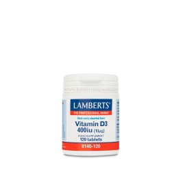 Vitamina D3 400 UI (10 mcg) 120 tabletas