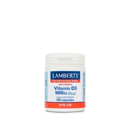 Vitamina D3 1000 UI (25 mcg) 120 tabletas