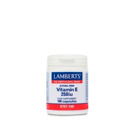 Vitamina E 250 UI (168mg) 100 cápsulas