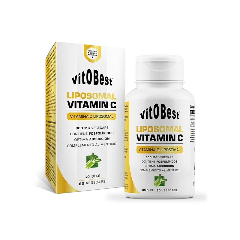 Liposomal Vitamin C 60 VegeCaps - VitoBest