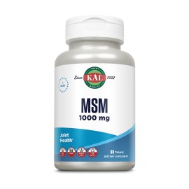 MSM 1000mg 80 Comprimidos -...