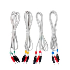 Juegos de 4 Cables 6 Pin - Color Gris