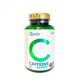 Cafeína Anhidra 100 cápsulas - Quality Nutrition