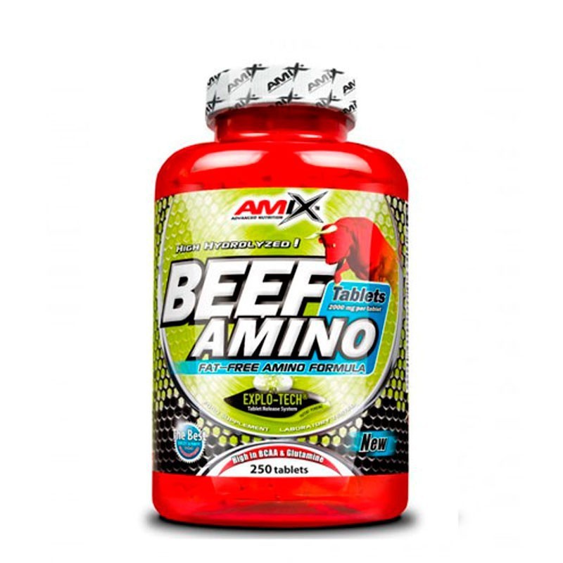 Beef Amino 250 Tabletas - Amix