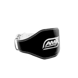 Cinturón Cuero Negro Halterofilia - Amix
