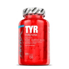 Tyrosine 120 Cápsulas - Amix