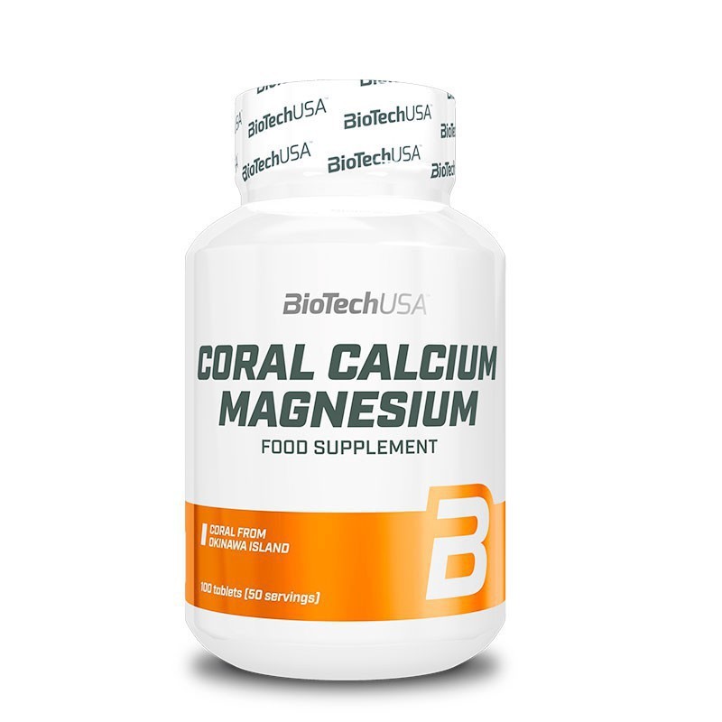Coral Calcium Magnesium 100 Tabletas