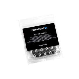 Compex Corebelt Electrodos - 1 bolsa de 4x Electrodos (80mm x 80mm)