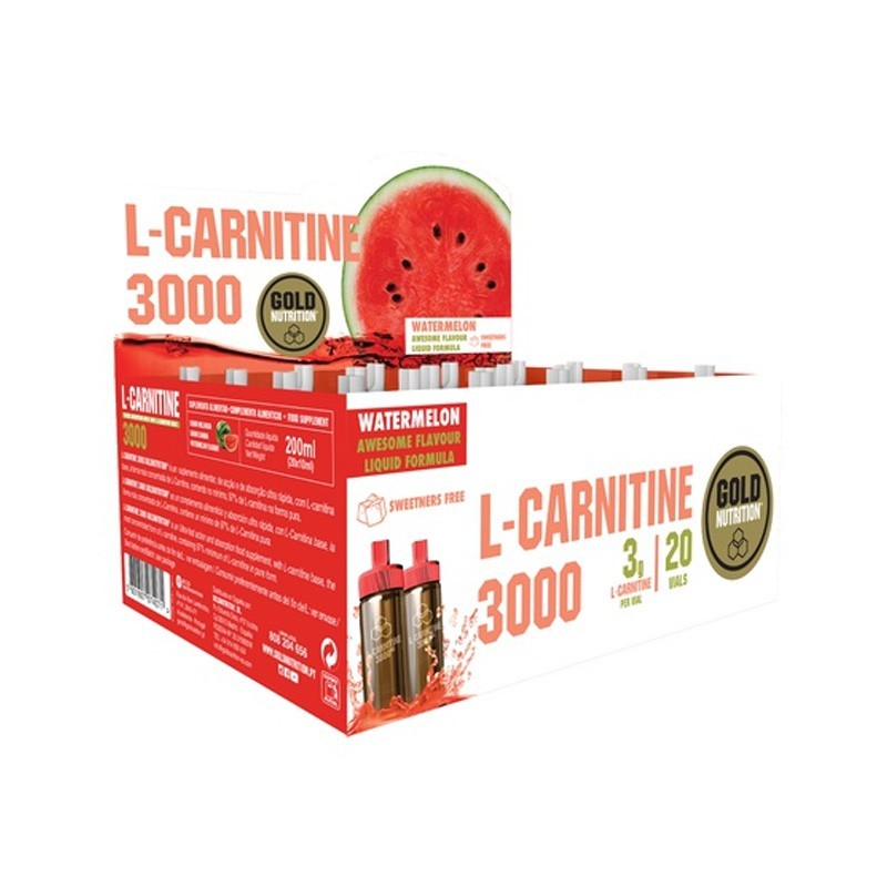 L-Carnitina 3000 mg 20 viales x 10 ml