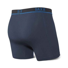 Bóxer SAXX Kinetic HD Brief - Azul/Negro