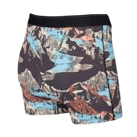 Bóxer SAXX Quest Brief Fly - Estampado Montaña