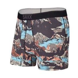 Bóxer SAXX Quest Brief Fly - Estampado Montaña