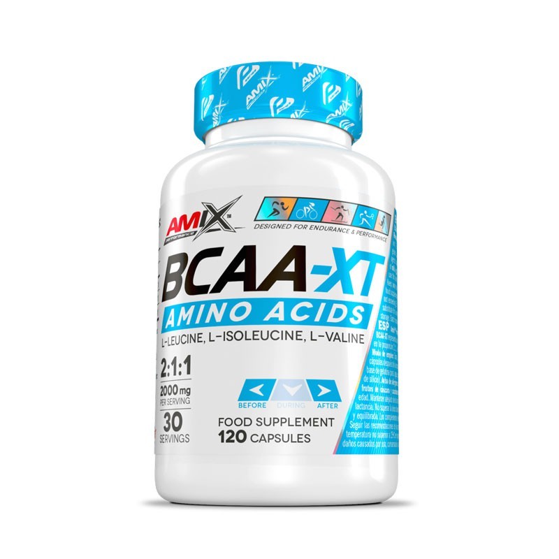 BCAA XT 120 Cápsulas - Amix