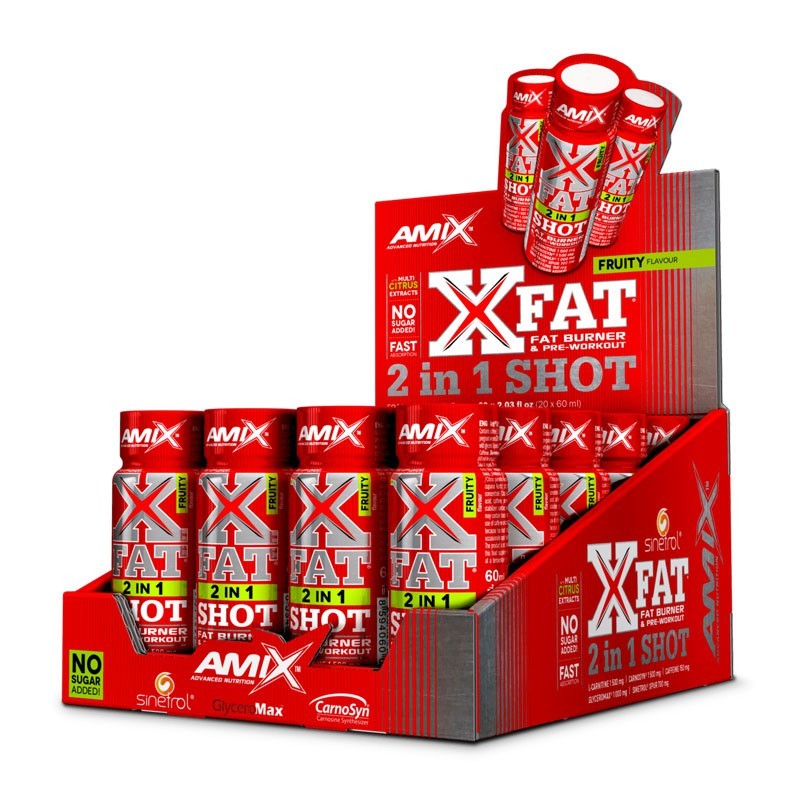 Caja de X-FAT 2 in 1 Shot 20x60ml