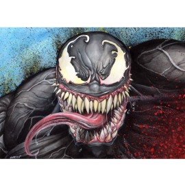 Ilustración Venom Spiderman...