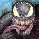 Ilustración Venom Spiderman - impresión digital