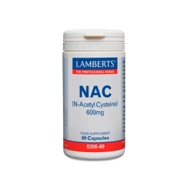 NAC (N-Acetil Cisteína) 600mg 60 cápsulas
