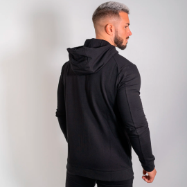 Premium Zip Hoodie - Black