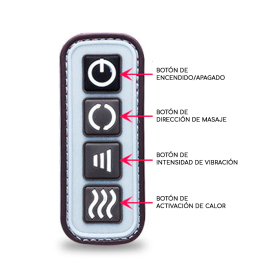 DIODCARE FOOTIN2000 - Masajeador eléctrico de pies