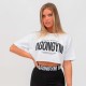 Crop Top Training Culture - White