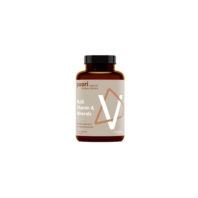 V - Multi Vitamin & Minerals Puori - 60 Cápsulas