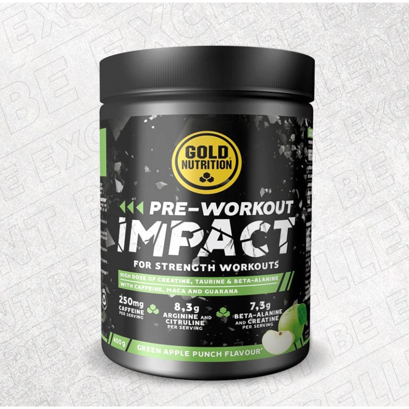 Ginseng Pre Workout Impact 400gr - Gold Nutrition