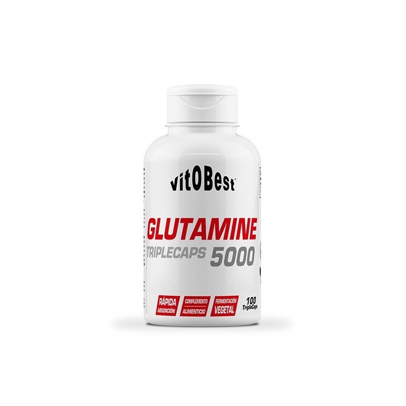 Glutamine 5000 Ajinomoto® - 100 Cápsulas - VitoBest