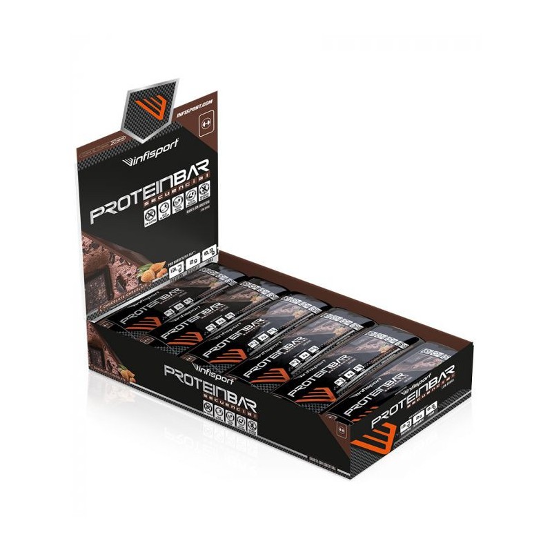 Protein Bar Secuencial Caja 22 unidades - InfiSport