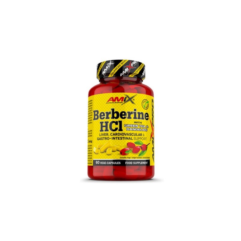 Berberine Hci 60 Cápsulas - Amix