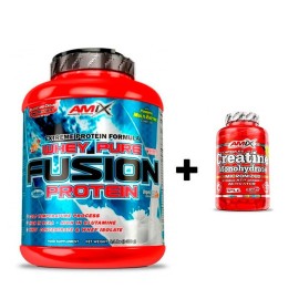 Whey Pro Fusion Amix 2270gr + Creatina Monohidrato 30 cápsulas