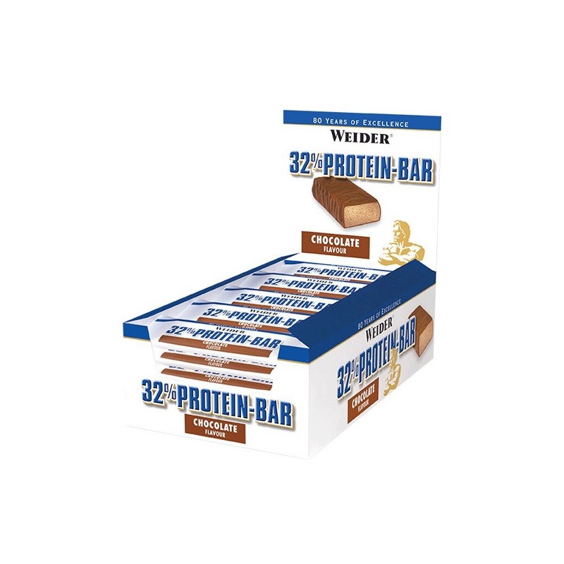 32% Protein Bar Caja 24x60gr - Weider