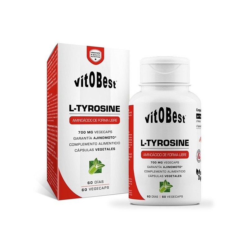 L-Tyrosine 60 Cápsulas - VitoBest