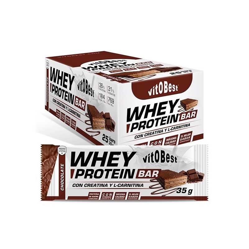 Whey Protein Bar 25x35g - VitoBest