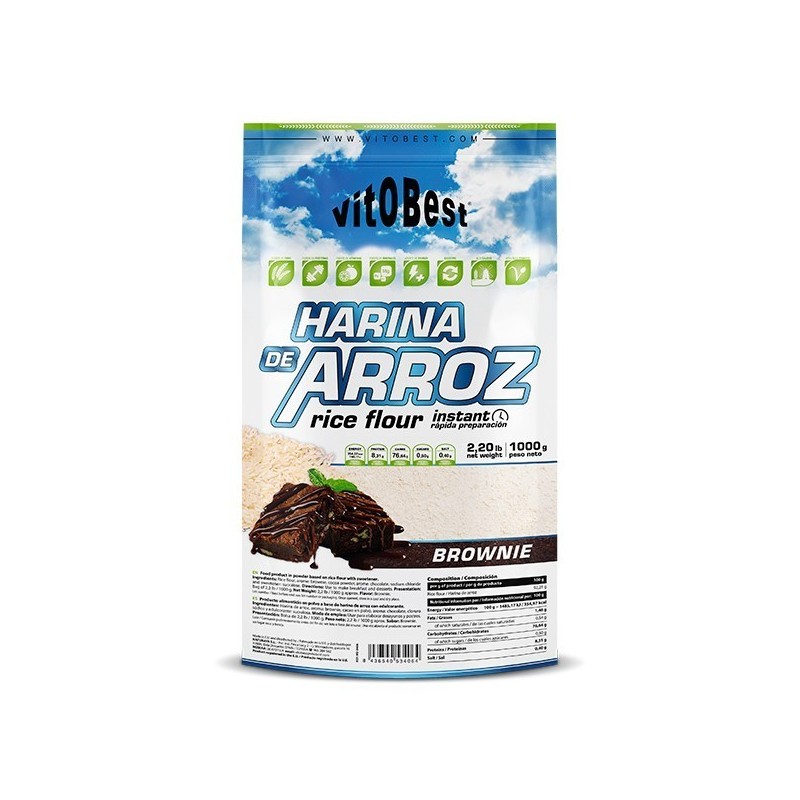 Harina de Arroz 1kg - VitoBest