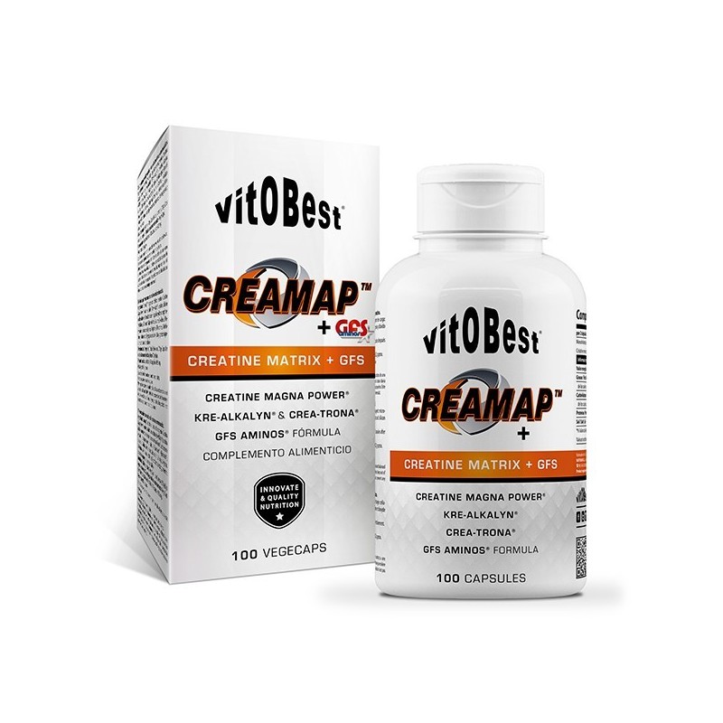 Creamap + GFS 100 Cápsulas - VitoBest