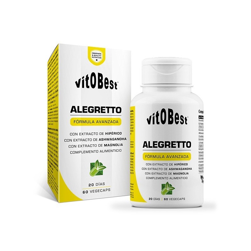 Alegretto 60 Cápsulas - VitoBest