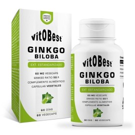 Ginkgo Biloba 60 Cápsulas - VitoBest
