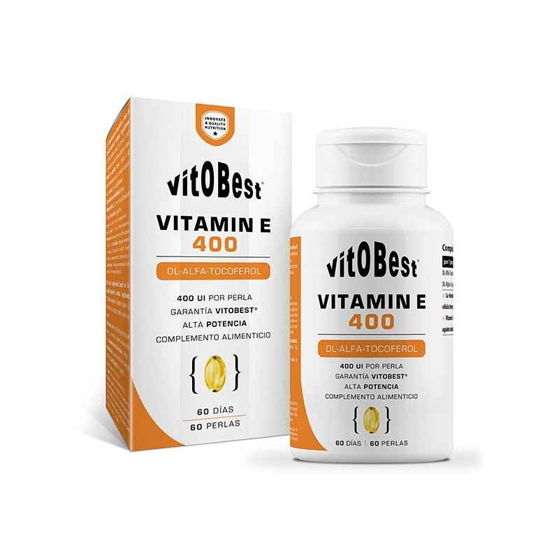 Vitamin E 400 60 Perlas - VitoBest