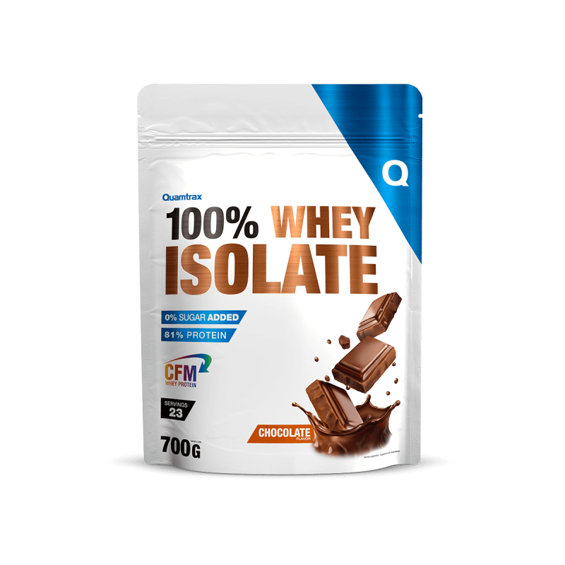 100% Whey Isolate 700gr - Quamtrax