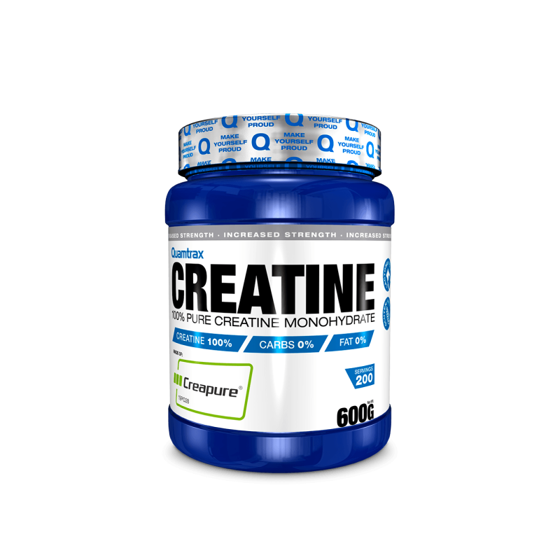 Creatina Monohidrato 100% Creapure 600gr - Quamtrax