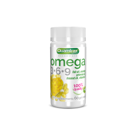 Omega 3.6.9 500mg 60 gelcaps - Quamtrax