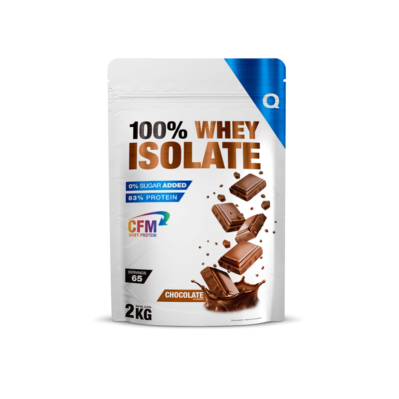Direct 100% Whey Isolate 2kg - Quamtrax
