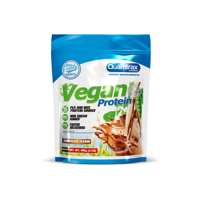 Vegan Protein 500gr - Quamtrax