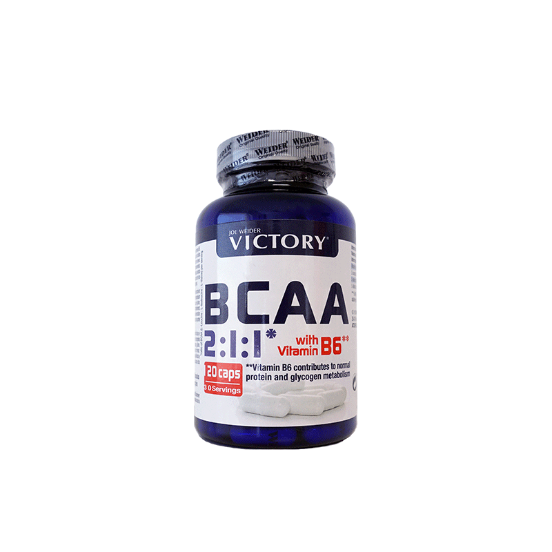 BCAA 2:1:1 120 Cápsulas - Weider