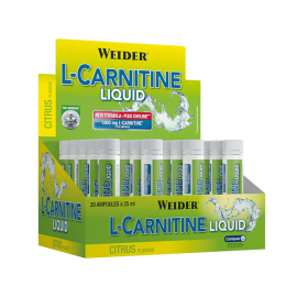 L-Carnitine Liquid 20 Ampollas - Weider