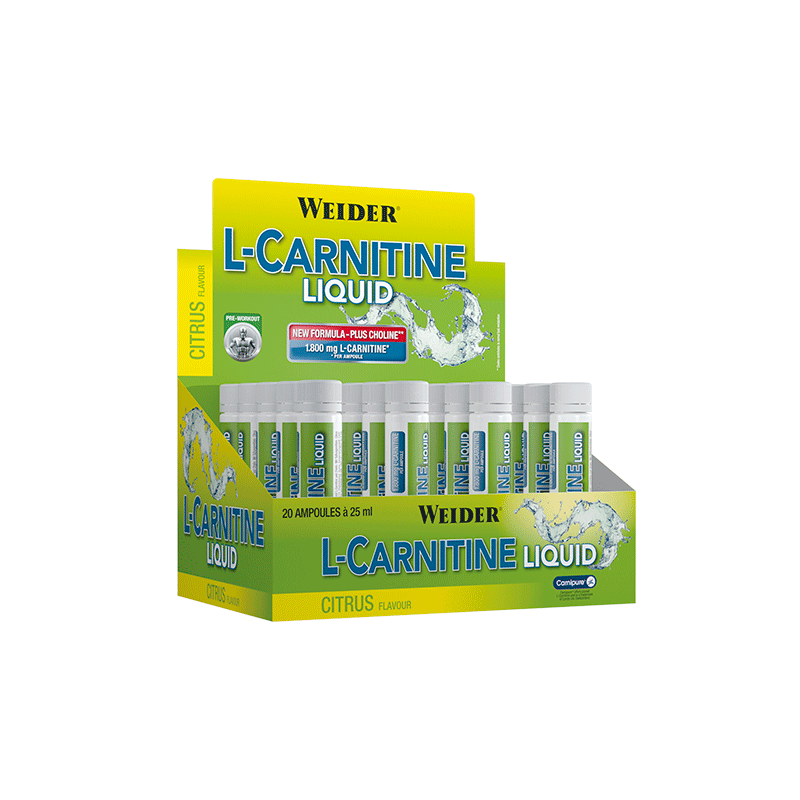 L-Carnitine Liquid 20 Ampollas - Weider