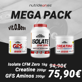 Mega Pack Isolate CFM + Clonapure + GFS Amino - Vitobest