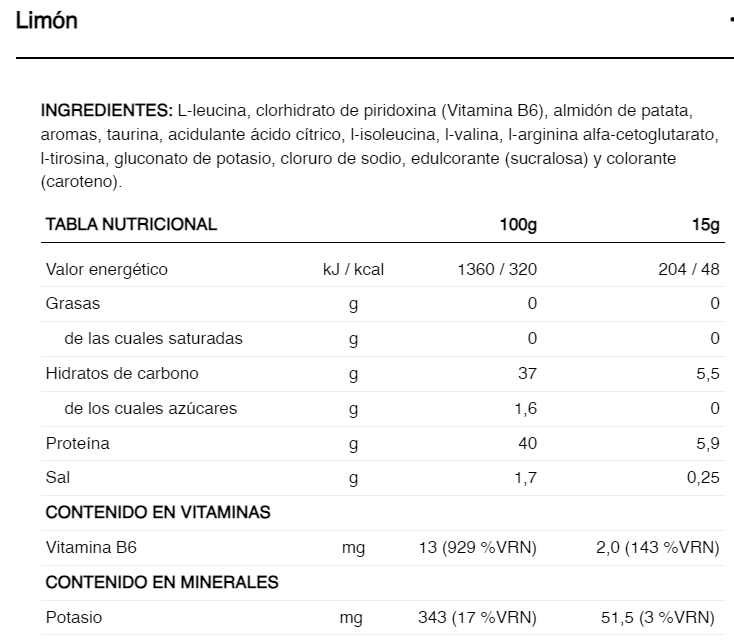 BCAA 8:1:1 300g - 226ERS - details 3